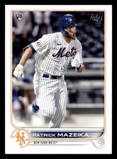 Patrick Mazeika  2022 Topps #166 New York Mets ROOKIE Buy10get5FREE
