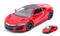 Maisto 1/24 Acura Nsx 2017 Rot Modellbau Statisches Modell Diecast