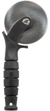 Ka-Bar 9927 'Za Saw Pizza Cutter 440A Stainless Steel Blade Black Creamid Handle