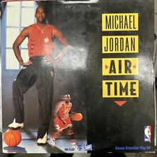 MICHAEL JORDAN - AIR TIME Laserdisc LD VERY GOOD CONDITION AIRTIME DOCUMENTARY
