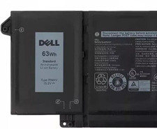 Original 63Wh 7FMXV Battery For Dell Latitude 7320 7420 7520 Series 4M1JN 1PP63