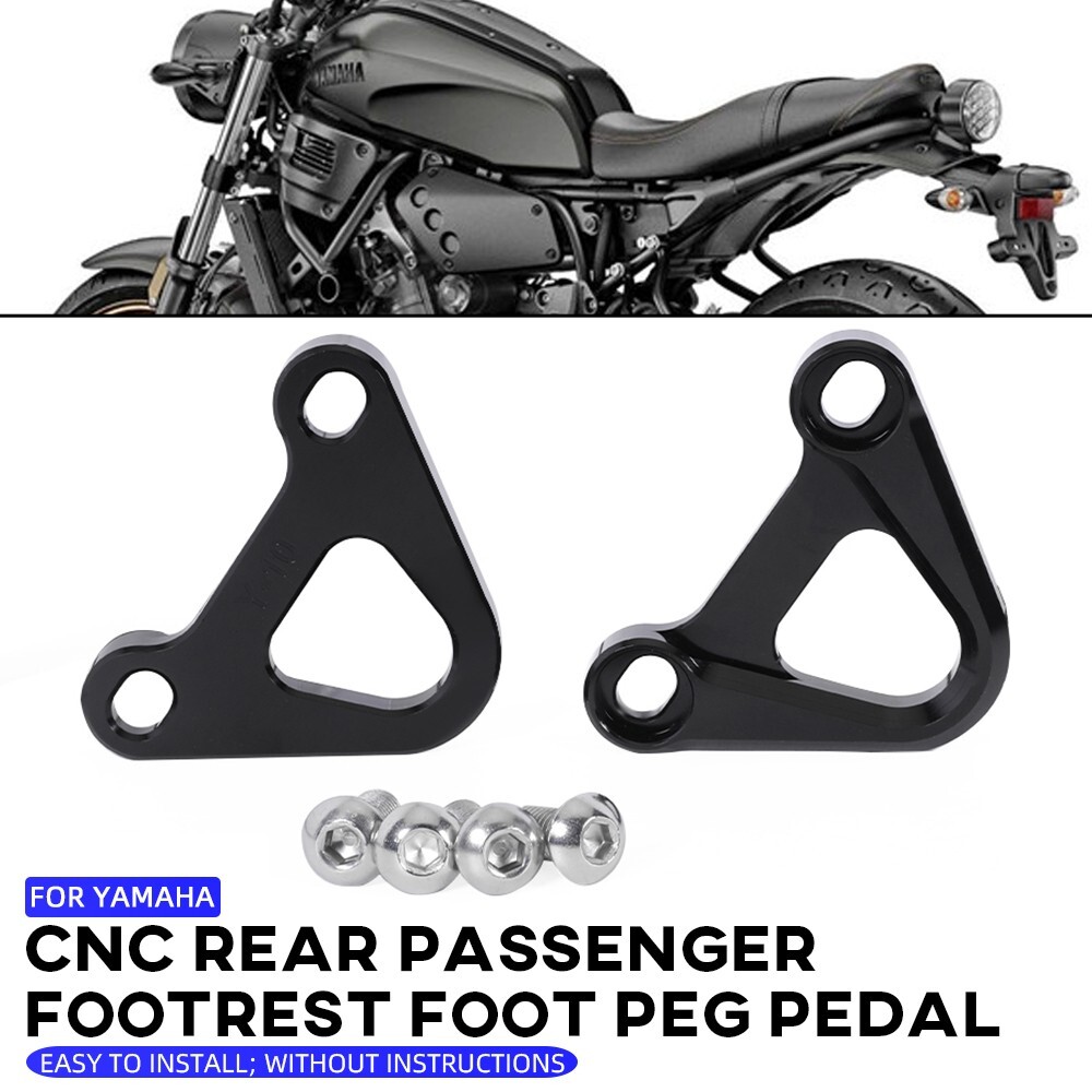 Rear Foot Peg Passenger Foot Rest Mount For YAMAHA FJ-09 FZ09 FZ