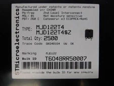 10 STMicroelectronics MJD122T4 NPN Power Darlington Transistors DPAK TO-252