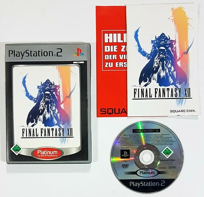 SONY PlayStation 2 Spiel FINAL FANTASY XII dt. OVP Squaresoft/Rollenspiel/Gambit