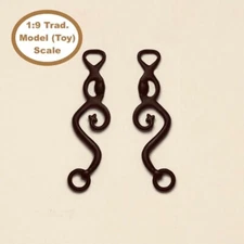 HORSING AROUND Traditional 1:9 (Toy) Model Horse Scale ALTA ESCUELA BIT - Black