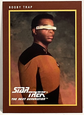 Impel 1991 Star Trek The Next Generation Booby Trap Trading Card 186