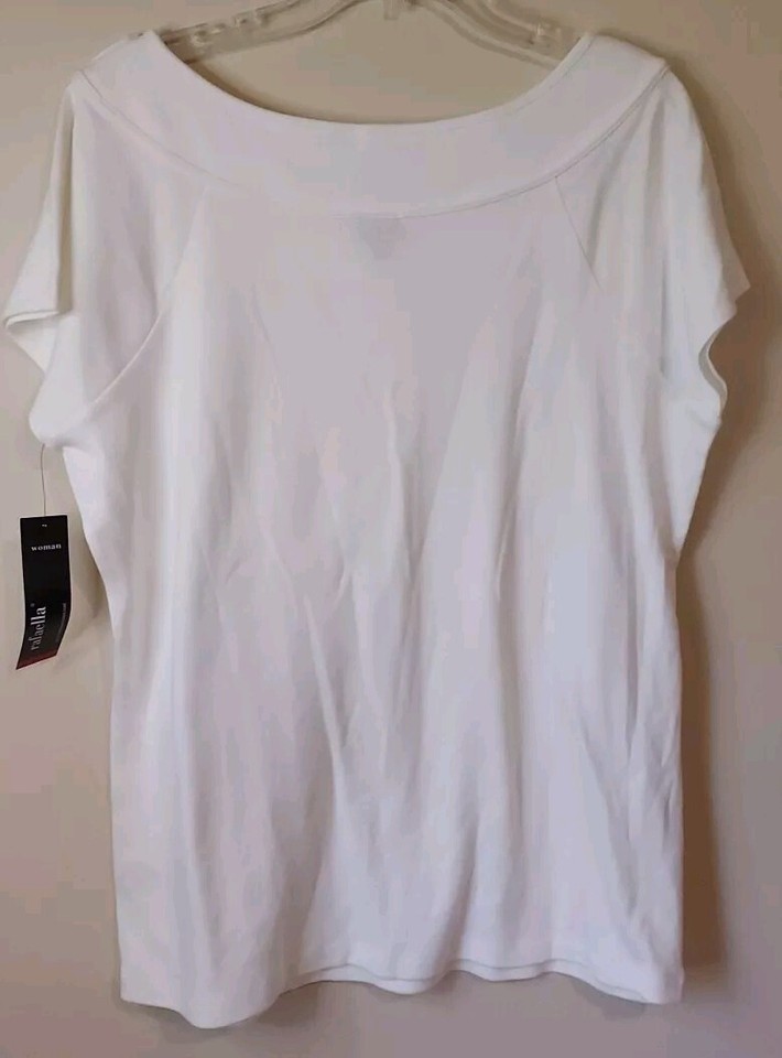 Rafaella Ladies Short Sleeve Fashion Shirt NWT Sz 1X MSRP 50 eBay