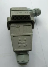 HARTING HAN PC GF 20 6PIN MALE TO FEMALE CONNECTORS (IN11s3)