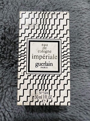 Vintage Guerlain Eau de Cologne IMPERIALE Paris Oz Bottle