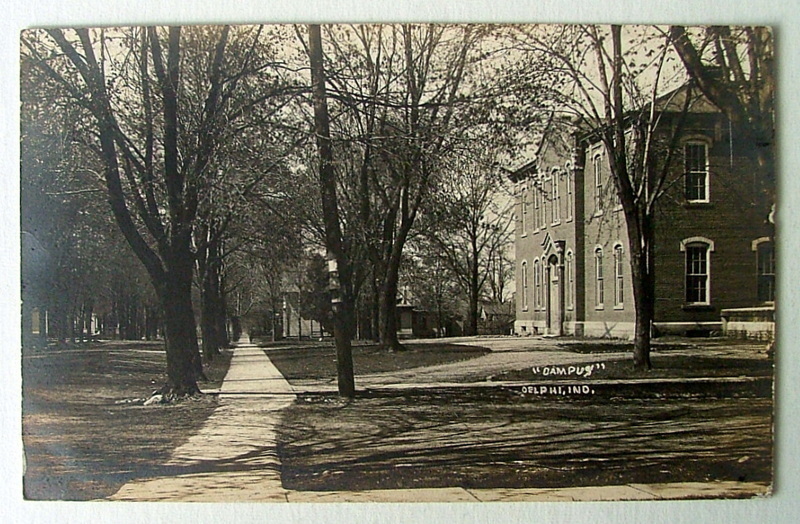 1911 POSTCARD THE CAMPUS DELPHI INDIANA | eBay