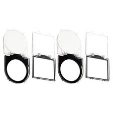  4pcs Pc Power Button Switch Cover: Safety Button Protective Guard - Switch