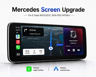 10.25'' Touchscreen Carplay Android Auto For Mercedes E Class W212 S212 Upgrade