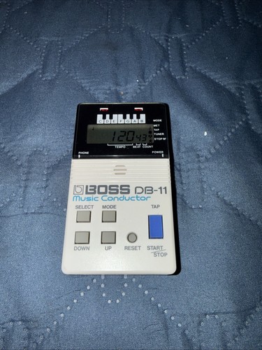 BOSS DB-11 Music Conductor – Rare, Vintage – Good Condition Color White Tested