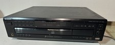 Sony CDP-CE525 CD Player 5 Disc Changer w/Remote Control