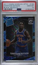 2017 Donruss Optic Black Velocity Prizm 23/39 Damyean Dotson PSA 10 GEM MT y3x