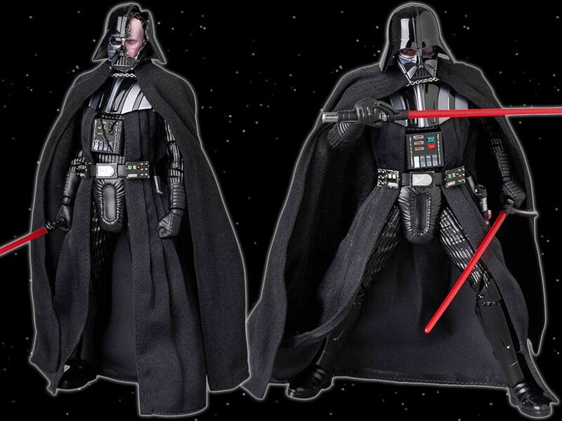 Star Wars MAFEX Action Figure No.266 Darth Vader Disney Plus Obi