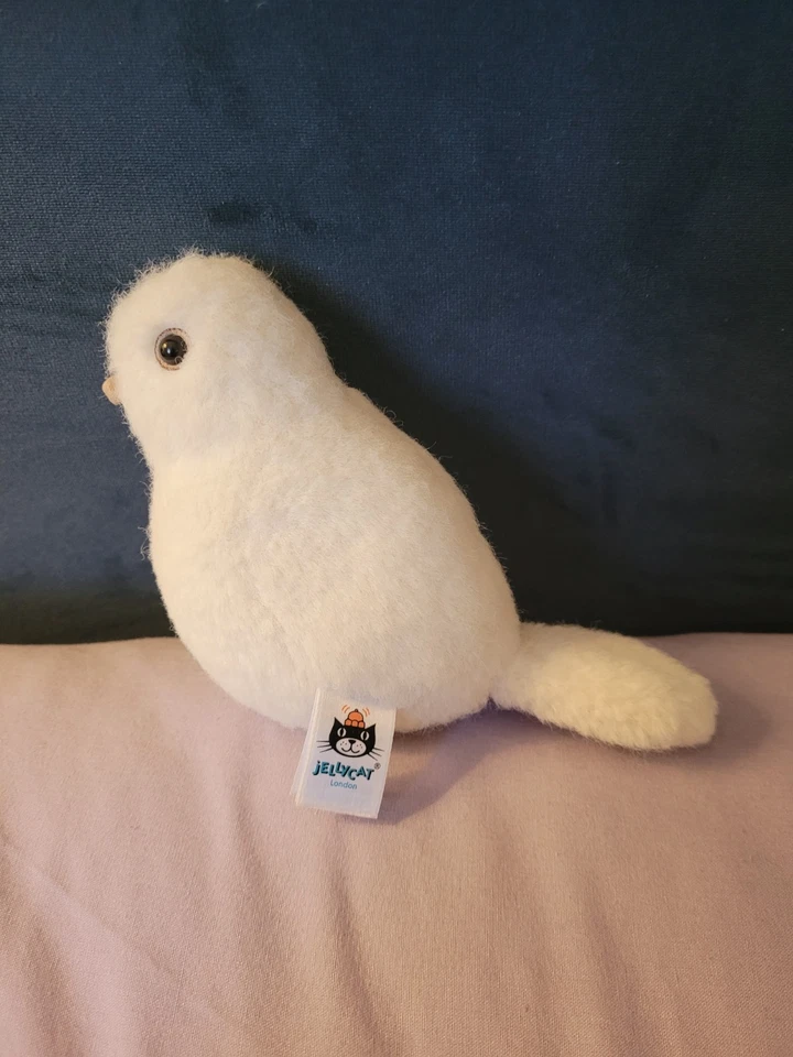 VGUC Jellycat Birdling Dove, Retired - Image 2 of 4