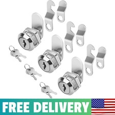 Cabinet Locks , Keyed Alike Cam Lock For Tool Box, RV Storage, Mailbox, 5/8"