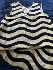Uniqlo Marimekko Striped Sleeveless Shirt Dress Xs
