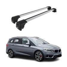 Dachtr�ger Grundt�ger f�r BMW 2er Gran Tourer F46 2014-2021 Alu Silber 2 tlg