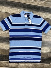 Polo Ralph Lauren - Men's Blue Striped Polo Small