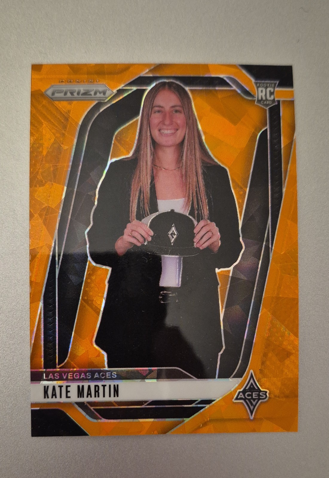 2024 Panini Prizm WNBA - Kate Martin #148 Orange Ice Prizm (RC)