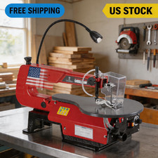 WildVenture 16-Inch Speed Scroll Saw for Wood, Acrylic & Crafts Light Adjustable