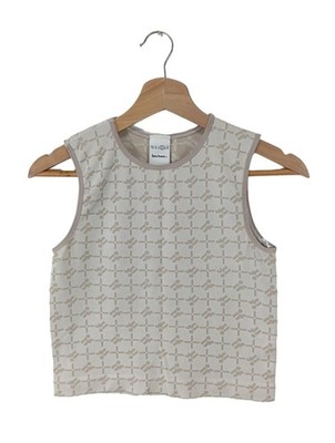IETS FRANS Tanktop Damen Top Gr. DE 38 wollweiß-weiß Casual-Look