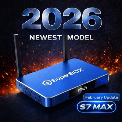 #ad 🔥2026 SUPERBOX S7 MAX 🇺🇸FREE AIR SHIPPING ✈️NEWEST GEN AUTHORIZED SELLER🏆 $399.00