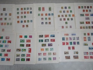 Nystamps Svizzera molti vecchi francobolli collezione a9qp