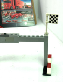 LEGO Racers Ferrari F1 Truck 8153 With Box and Instructions