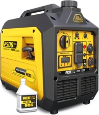 Aceup Energy 2500 Watt Gas Inverter Generator, Super Quiet Portable Generator fo