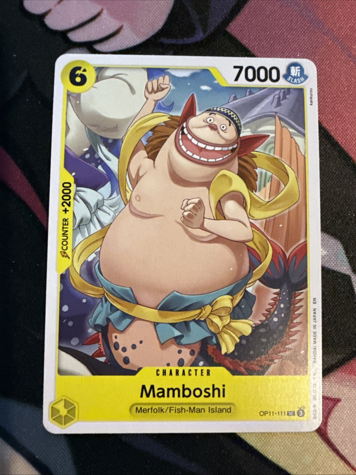 One Piece TCG A Fist Of Divine Speed Mamboshi (111)