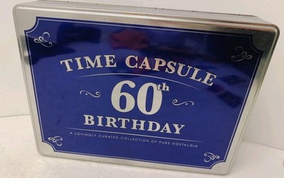 Zeitkapsel 60. Geburtstag Dose 