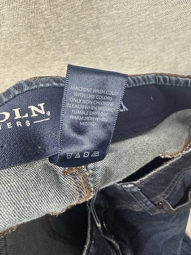 Jeans donna Lincoln Outfitter Comfort Flex taglia 14 lavaggio scuro gamba dritta denim - Foto 10 di 10