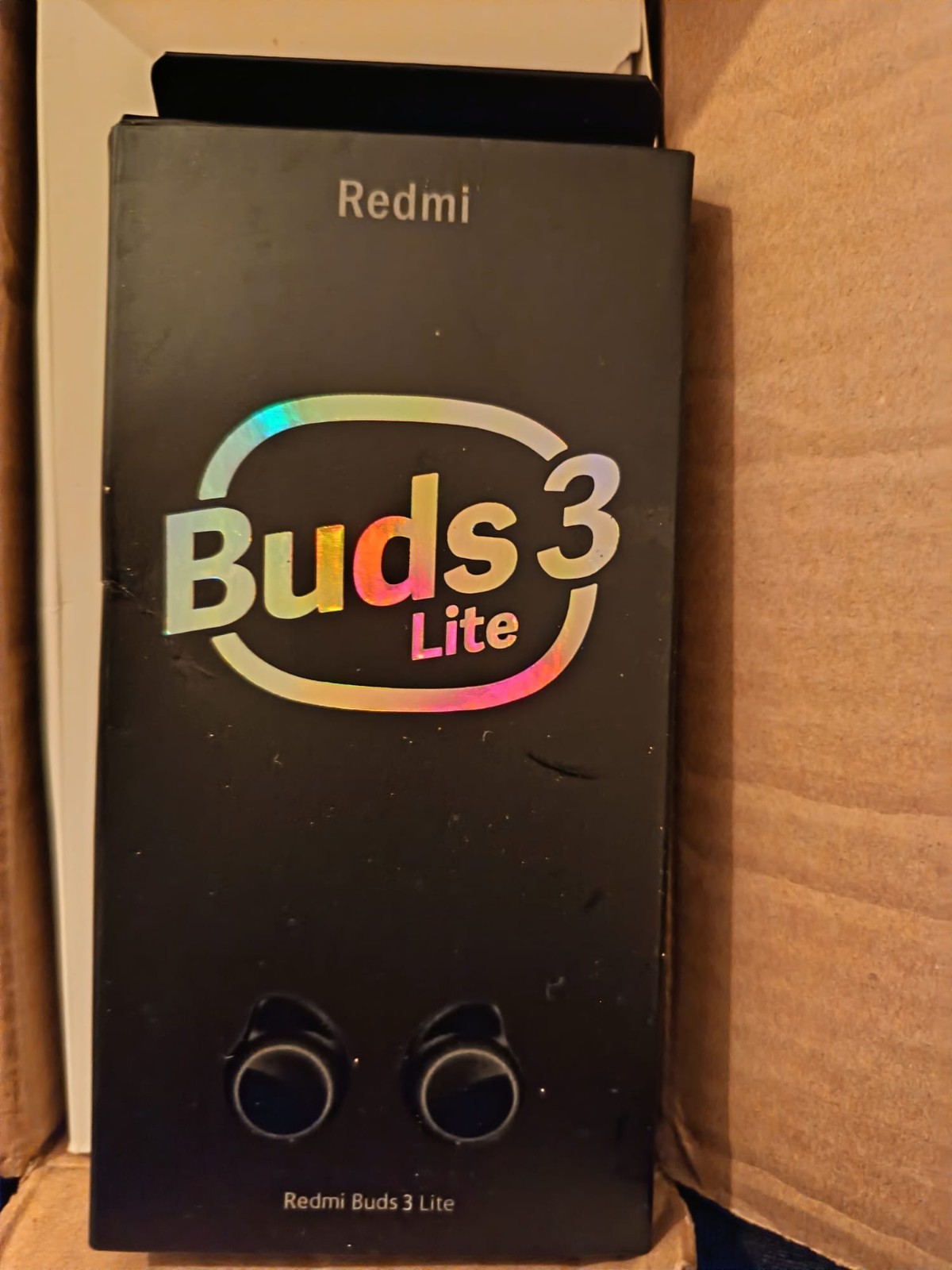 Redmi Buds 3 Lite Xiaomi oreillettes Bluetooth tactiles couleur noir