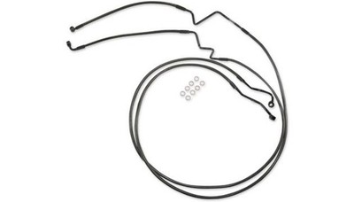 Magnum Karbon Fiber Designer ABS Lower Brake Line Kit #AS77037 Harley Davidson