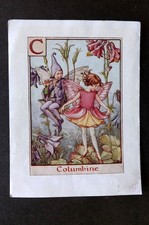 Cicely Mary Barker C1940 stampa alfabeto floreale-fata. C - Colombina