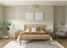 Wooden Bed Frame Less Then 2 Year Old Hardly Used Good Condition