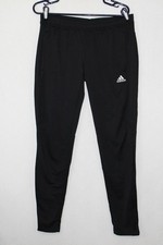 Adidas Womens Tiro 17 Pants Sz M Black Tapered Leg Zip Pockets  Ankles BK0350