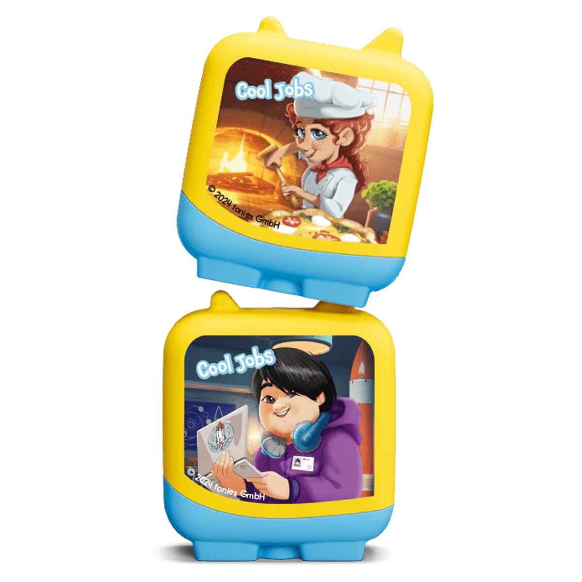 Tonies Cool Jobs Ученый-ракетостроитель и производитель пиццы фигурки для воспроизведения звука 2pk 2090₽