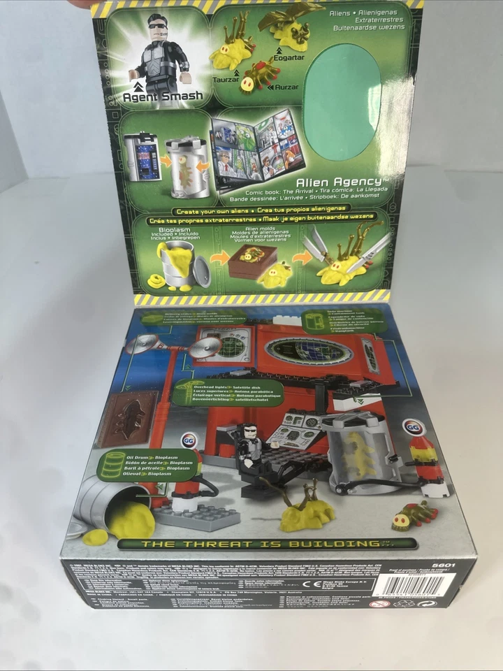 Mega Bloks 5601 Alien Agency The Arrival “Freaky Fill-up” NUEVO y Precintado Foto 3 de 4