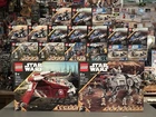 LEGO Star Wars X 18 Coruscant Gunship, AT-TE Walker, Mando Grogu, Clones & MORE