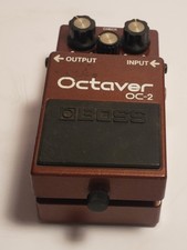 BOSS OC-2 Octaver Vintage Guitar Effects Peda...