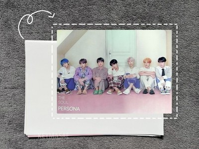 BTS Map Of The Soul Persona Ver 3 Folded Poster MOTS Album Bangtan Kpop Merch 03
