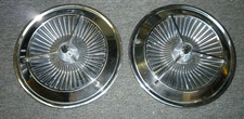 2 - Original 1961 Dodge 14 Dart - Polara - Lancer Wheel Covers Hub Caps 2 - Original 1961 Dodge 14 Dart - Polara - Lancer Wheel Covers Hub Caps