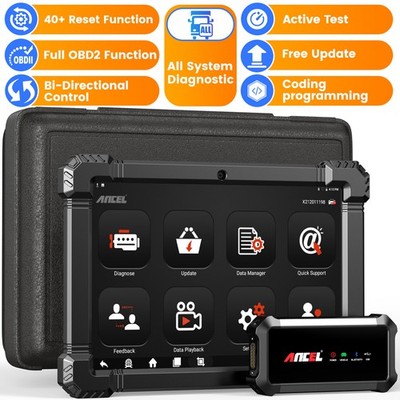 ANCEL X7 HD Truck Scanner Aftertreatment Reset for 2012-2024 Freightliner M2 112