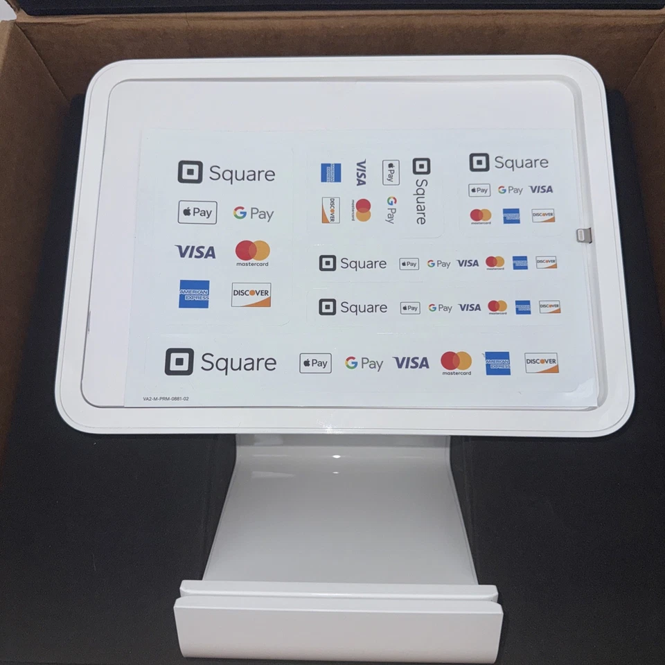 Square A-SKU-0274 Stand for Apple iPad White Shipper EComm With NFC Reader - Image 4 of 4