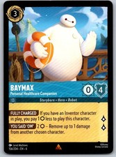 Baymax - Personal Healthcare Companion 156/204 Rare Azurite Sea Lorcana NM
