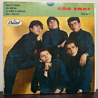 LOS YAKI - Baila El Freddie (Mexican Beatles 1966) 12'' Vinyl Record Single - VG+